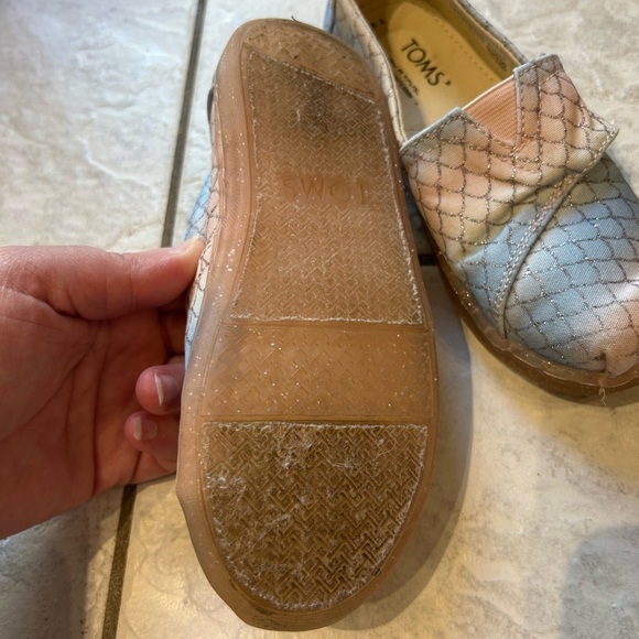 Pink and Blue atoms with Sparkly Scale Pattern, Sz 11 - Picture 4 of 5